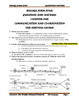 Biology - Chapter One - Q&A.pdf